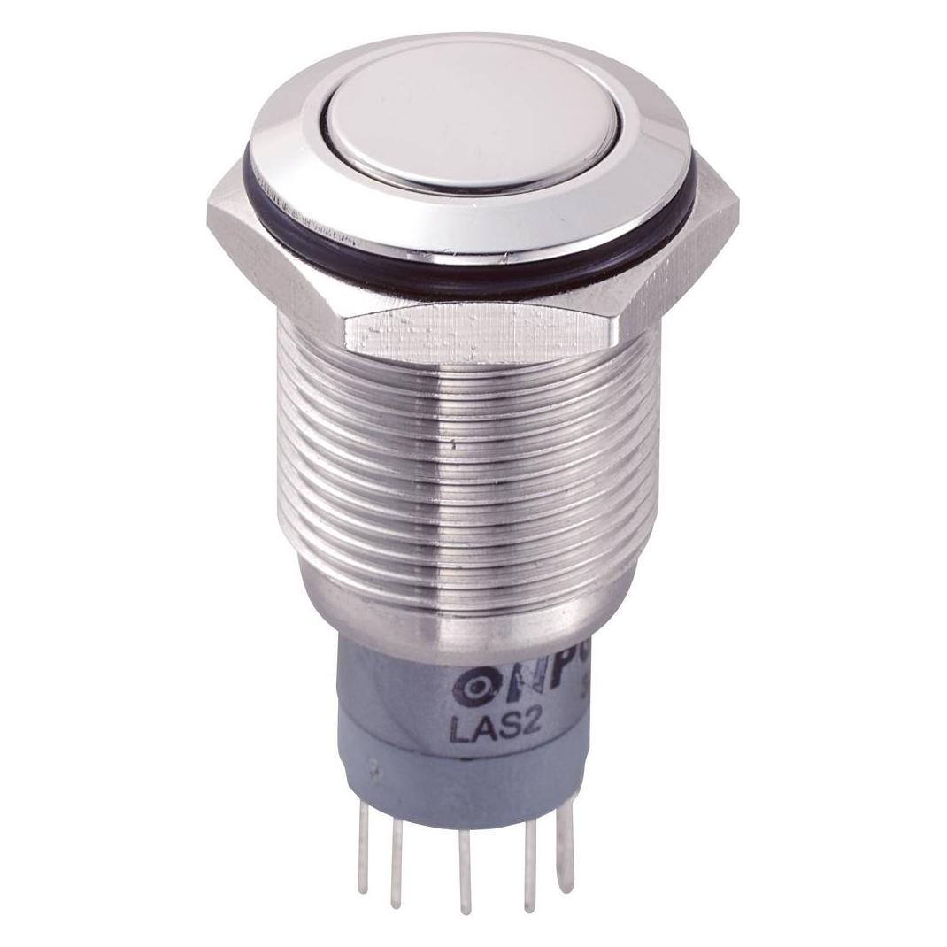 Tru Components 701966 LAS2GQF-11Z/S/P Vandalismusgeschützter Druckschalter 250 V (701966)