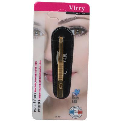 Vitry Prestige Epileerpincet Recht Inox 4012 1 St Pinzette