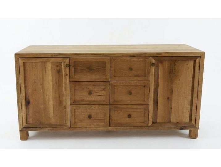 JVmoebel Sideboard Hellbraune Anrichte Designer Wohnzimmer Sideboard Edle Holzmöbel (1-tlg)