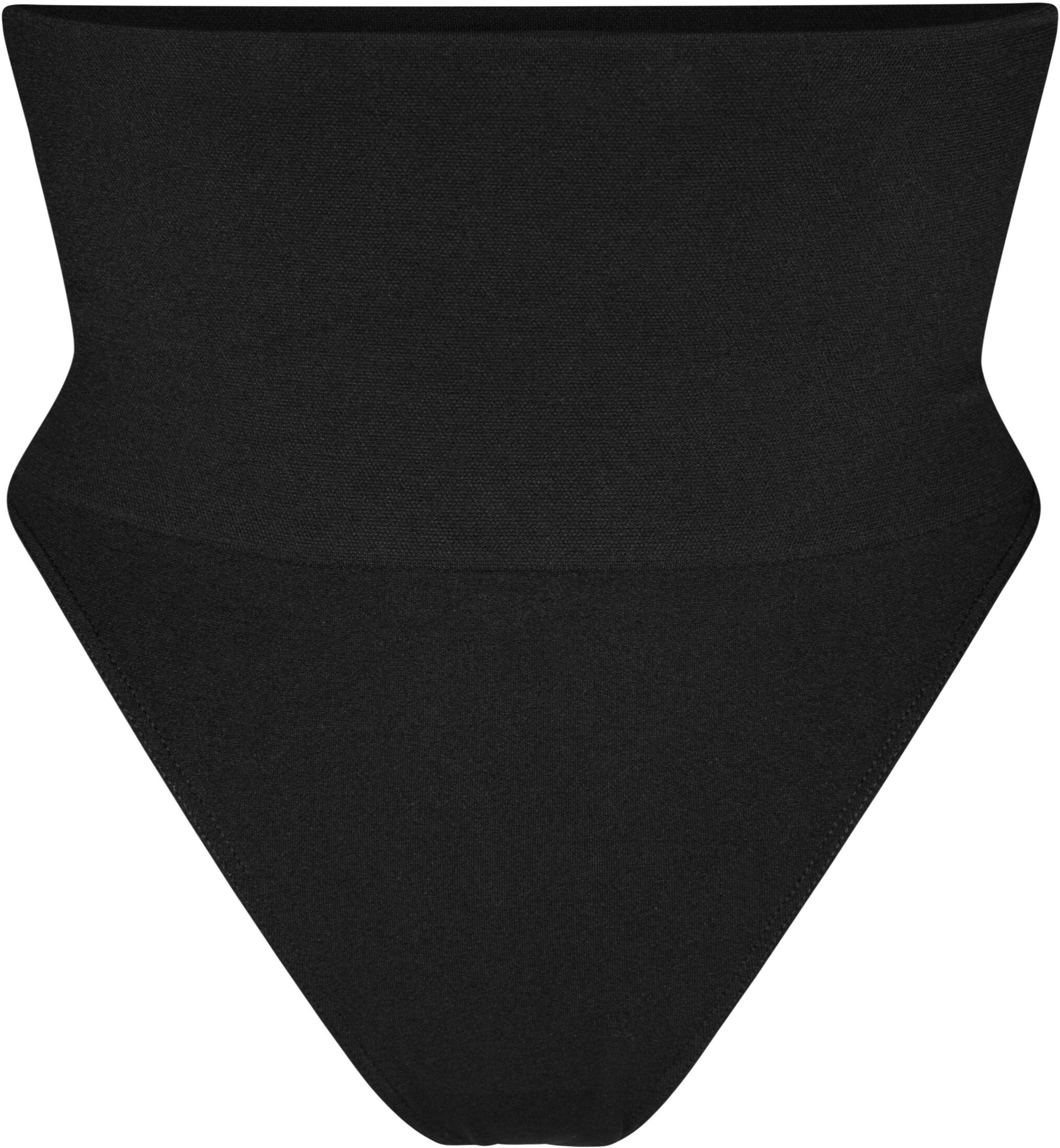 Shapingslip MAGIC BODYFASHION "Shimmer Thong", Damen, Gr. L, schwarz, Obermaterial: 90% Polyamid, 10% Elasthan, Unterhosen Shapingslip