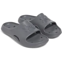 UNDER ARMOUR Locker V Slides Badelatschen Herren 025 - castlerock/castlerock/anthracite 44