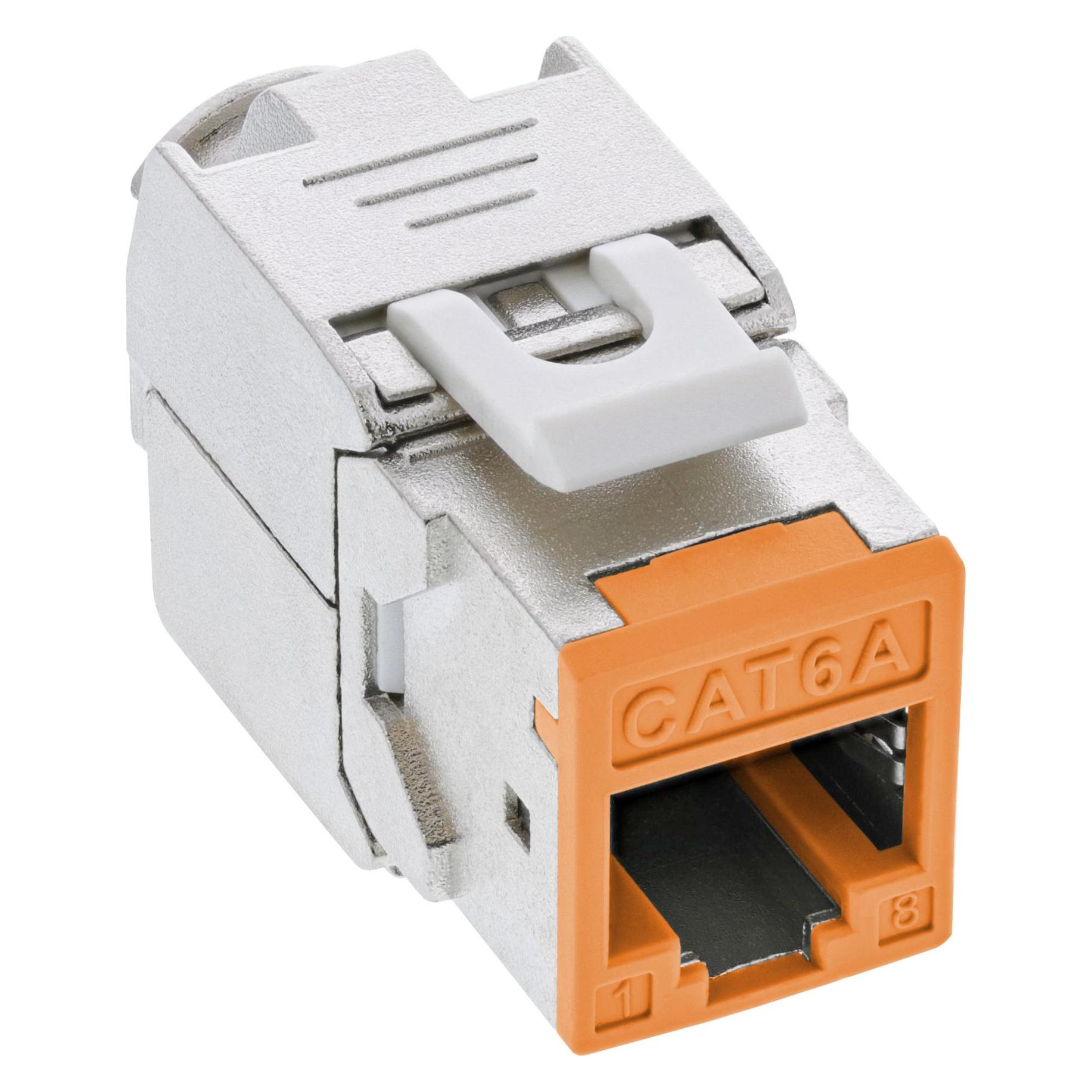 InLine 8er Pack Keystone RJ45 Buchse (76207O)
