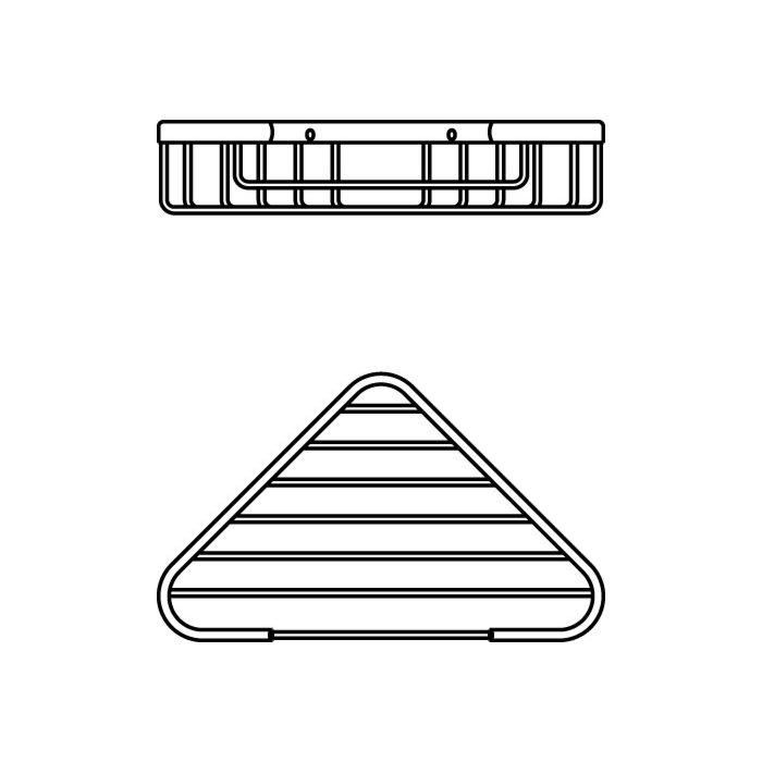 Ideal Standard Eck-Seifenkorb IOM A9105AA verchromt