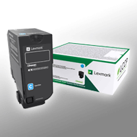 Lexmark Toner 74C2HC0 cyan