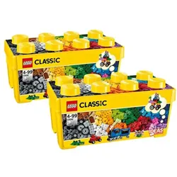 LEGO Bausteinebox »Classic« 10696, 2er-Set, insgesamt 968 Teile