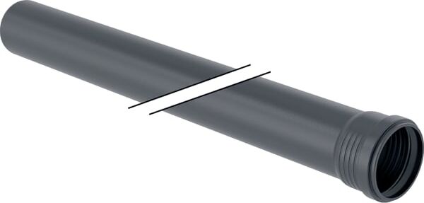 Geberit Silent Pro Rohr 393400141 DN 90, 150 mm, avec douille