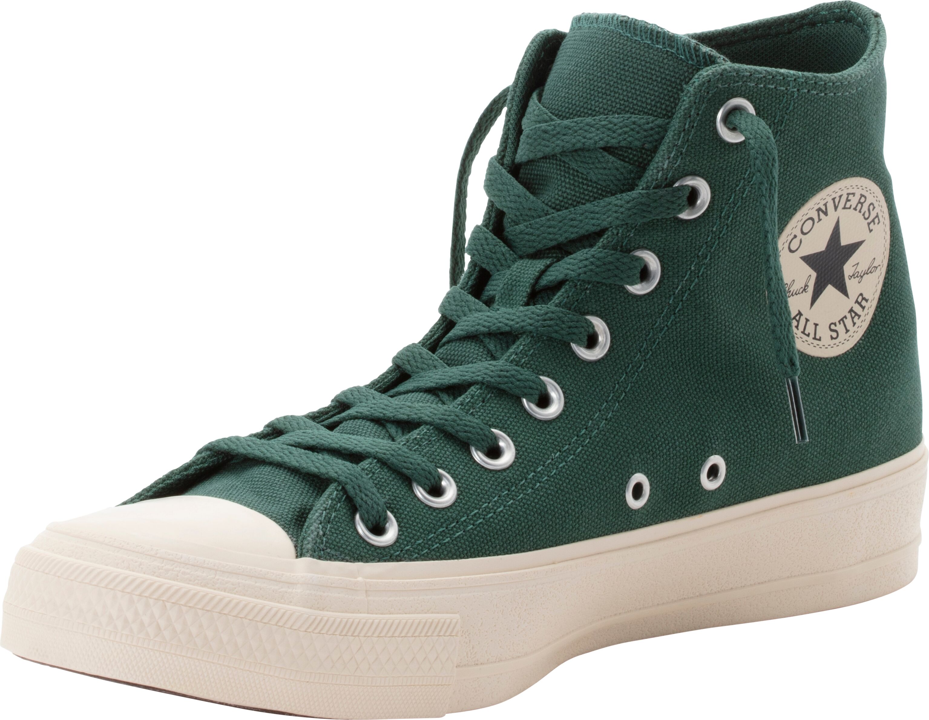 Sneaker CONVERSE "CHUCK TAYLOR ALL STAR DURABLE", Damen, Gr. 37, schwarz (branch out, natural ivory, schwarz), Textil, Schuhe Sneaker branch out, natural ivory, schwarz 37
