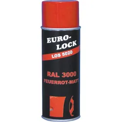 Signierfarbe RAL 9005 (tiefschwarz matt) EURO-LOCK LOS 5026, 400ml Sprühdose