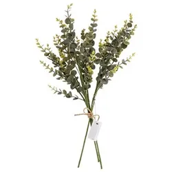 LUMIDA Flora künstl. Eukalyptus 3 Zweige 5h-Timerfunktion Höhe 60cm