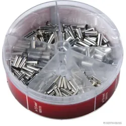 HERTH&BUSS Sortiment, Quetschverbinder, Inhalt: 250 Aderendhülsen von 1 - 6 mm2 - 54254700