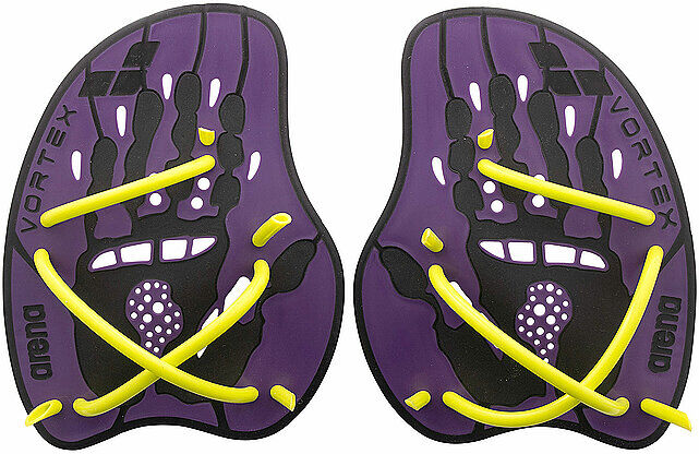 ARENA Vortex Evolution Hand Paddles lila   M B