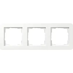 Gira Abdeckrahmen 3fach reinweiß 0213150