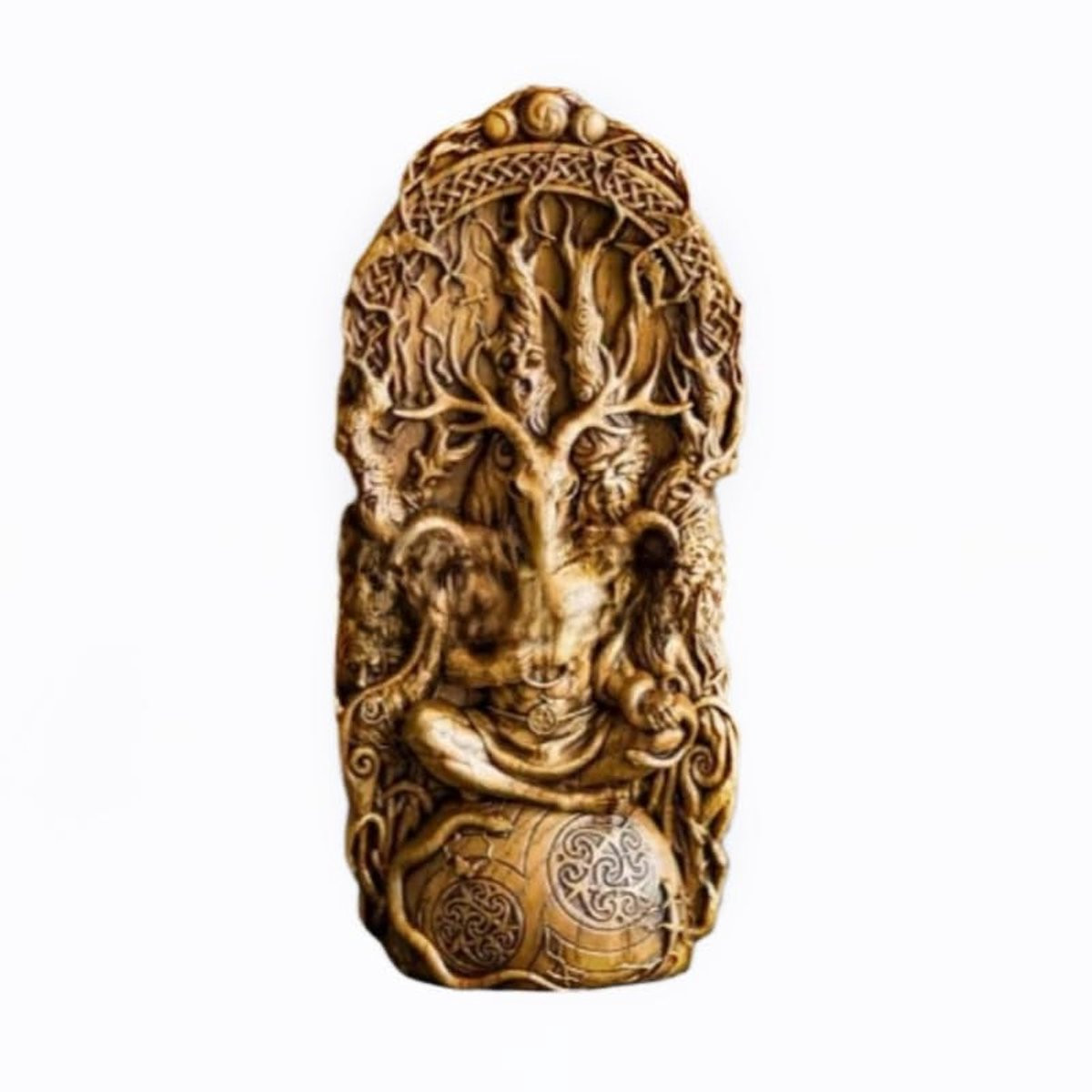 Altar Statue van een Mythologische Godin in Kunsthars voor Volwassenen