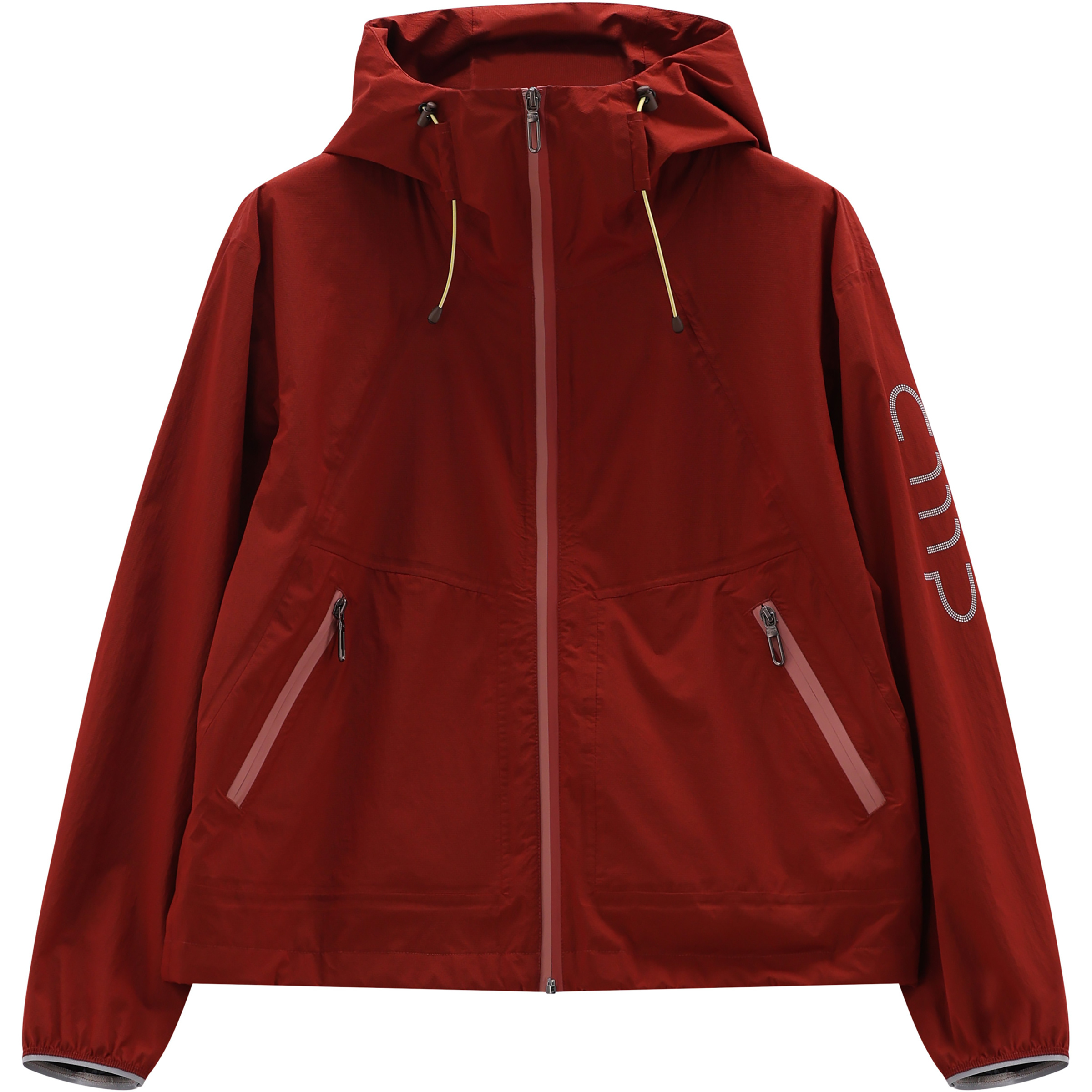 CMP Damen Regenjacke rot Größe XL Trekking Klein verpackbar