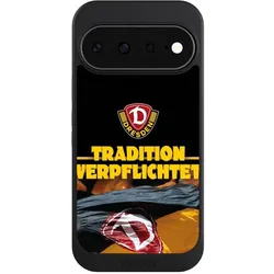 Nivocase Hülle für Google Pixel 11 Handyhülle NIVOcore Case Schwarz Fanartikel SG Dynamo Dresden SGD (Google Pixel 11), Smartphone Hülle, Schwarz