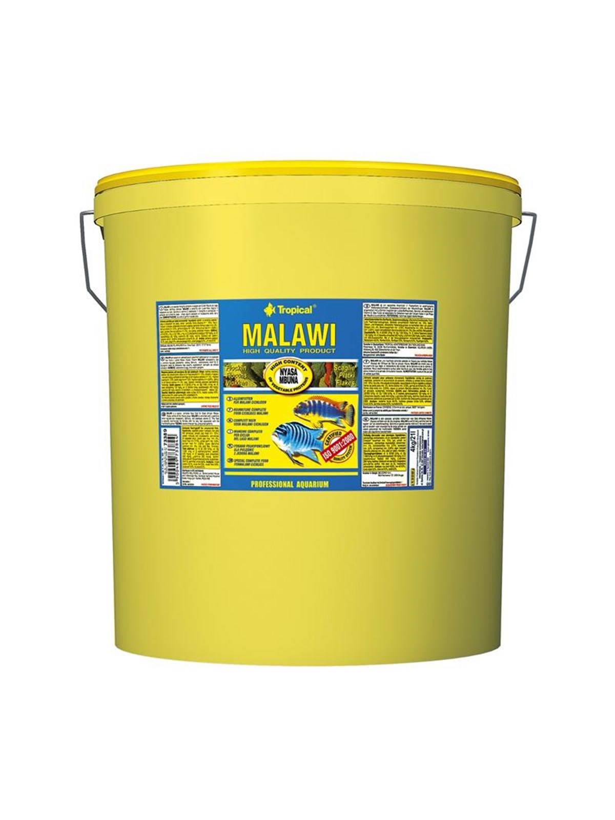 Tropical Malawi-Flocken 21 L. / 4 kg.