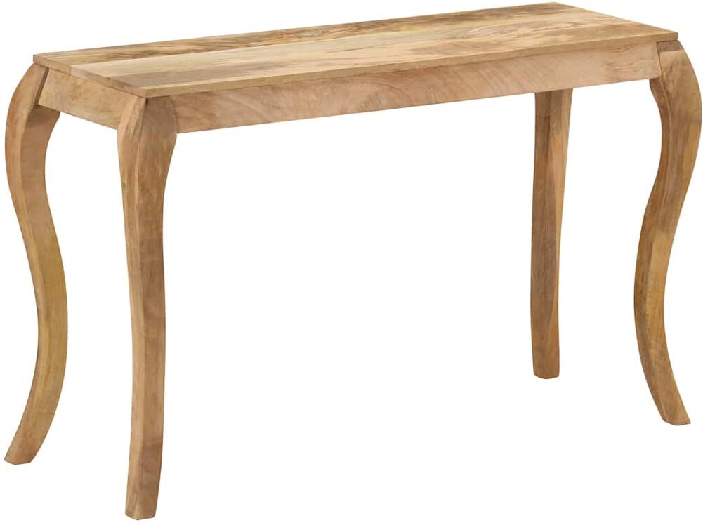 vidaXL Table console 118x38x76 cm Bois de manguier massif