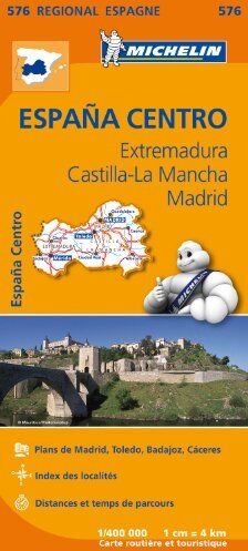Michelin - EXTREMADURA , MADRID , CASTILLA MANCHA 11576 CARTE ' REGIONAL ' MICHELIN KAART - Preis vom 02.10.2026 23:42:20 h