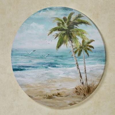 Touch of Class Tropical Repose Canvas Wall Art Multi Cool , Multi Cool