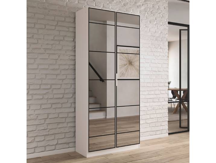 home24 Halkast Acero 91cm wit/alpinewit