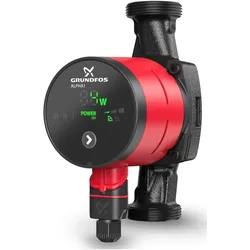 Grundfos, Wasserpumpe, Umwälzpumpe Heizung Alpha 1, verschiedene Ausführungen (Ausführung: 180mm. Typ 25 - 40 N. 1 1/2"" (Durchlaufpumpe)
