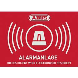 ABUS AU1422 Warnaufkleber Alarmanlage Sprachen Deutsch (B x H) 14.8 cm x 10.5 cm