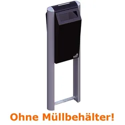 BINsystem Aluminiumprofil 2 Stück VB 711574 aus zwei langen, seitlichen Aluminiumprofilen