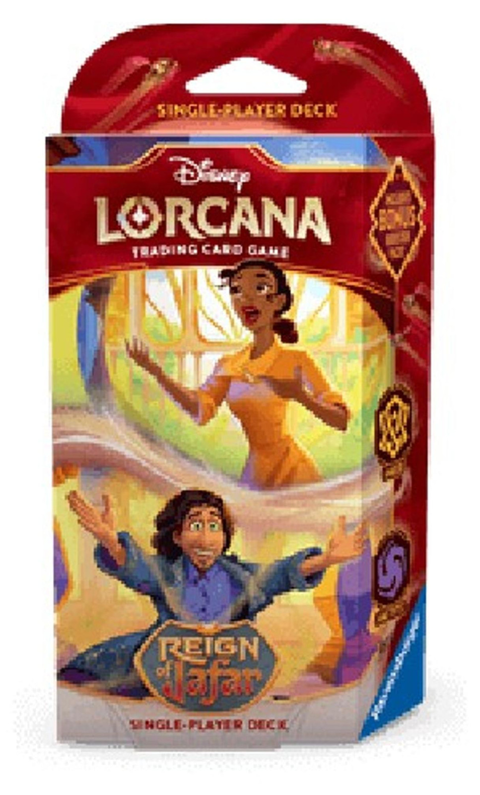 Ravensburger Lorcana Reign of Jafar Amber & Amethyst Starter Deck