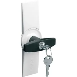 Hager FZ531N Schließung, univers, Knebelgriff, Schließ-Nr. 1333, mit 2 Schlüsseln, IP44/IP54
