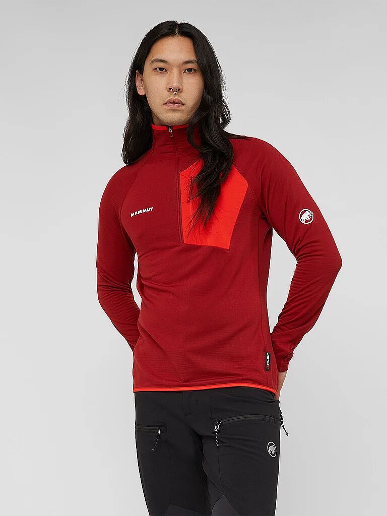 MAMMUT Herren Touren Zipshirt Aenergy Light ML Half Zip rot   XXL M