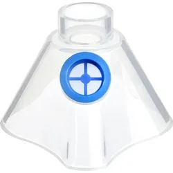 Aponorm Inhalationsgerät Maske Silikon Gr. L Blau 1 ST
