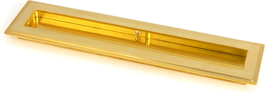 From The Anvil Recessed Handle Polished Brass 22 cm