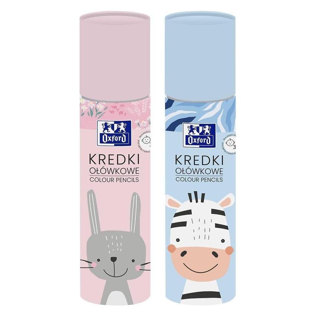 Oxford Kinder Buntstifte Tube 12 Farben (12x) (47599170)