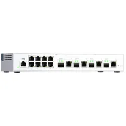 QNAP QSW-M408-4C 8 port 1Gbps 4 port 10G SFP+/ NBASE-T Combo Web Management Switch