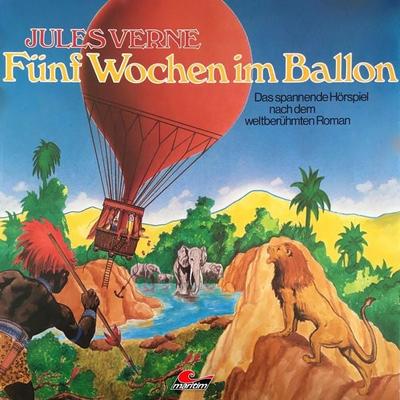 Jules Verne, Fünf Wochen im Ballon - Jules Verne,Toyo Tanaka,Wolf Brümmel, Audio, 4260507160348