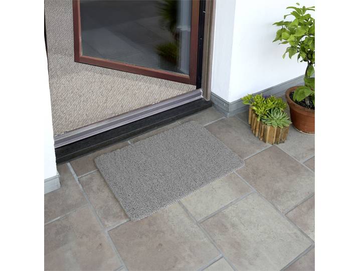 tapis de bain 60 x 40cm Gris/Gris