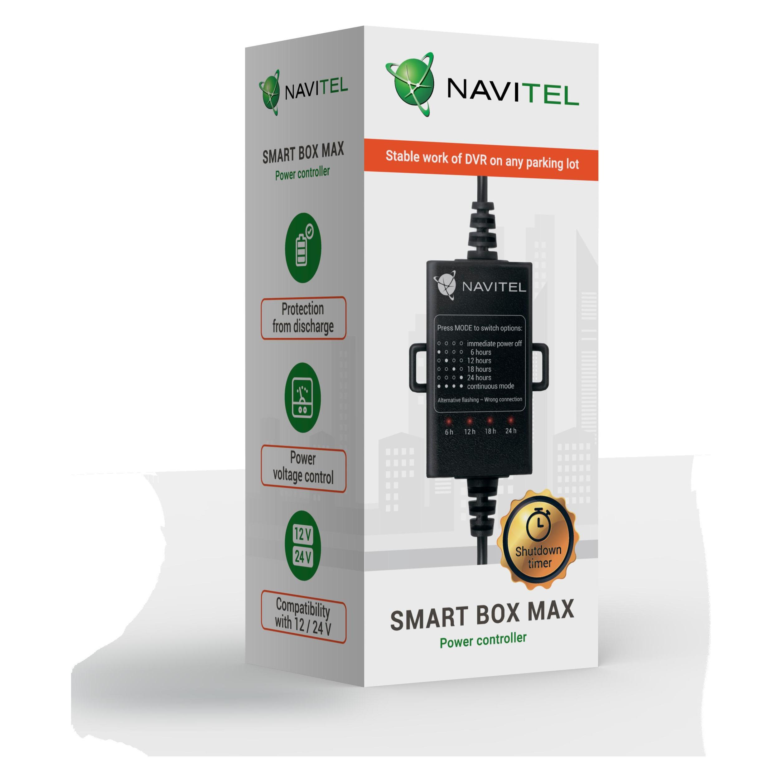 Navitel Smart box max, 12-40 V, Protection from discharge (LEC-NAV003)