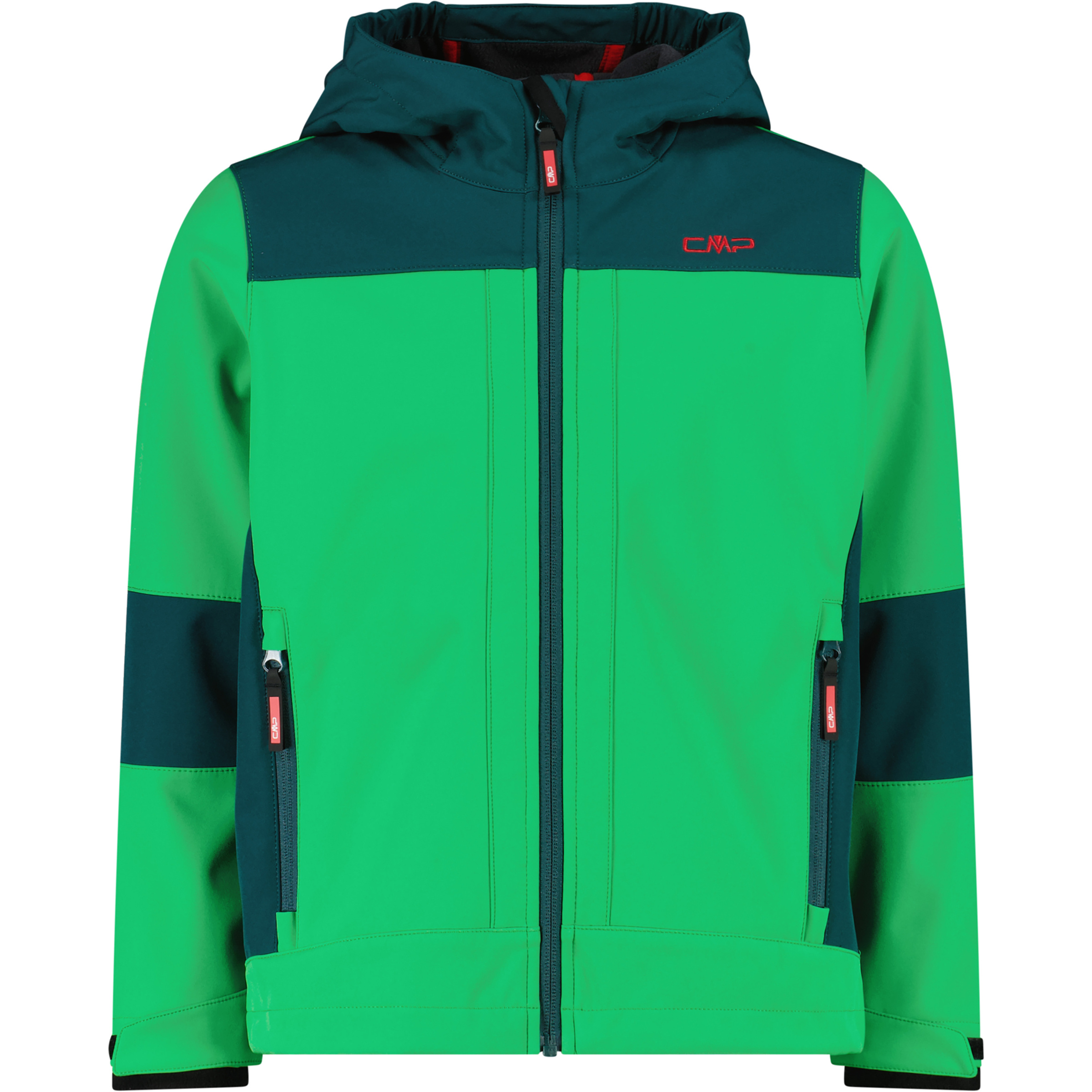 CMP Softshell Kinder Softshelljacke gruen Größe 116 Trekking Wasserabweisend Wasserabweisend