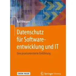 Datenschutz für Softwareentwicklung und IT, Fachbücher von Ralf Kneuper