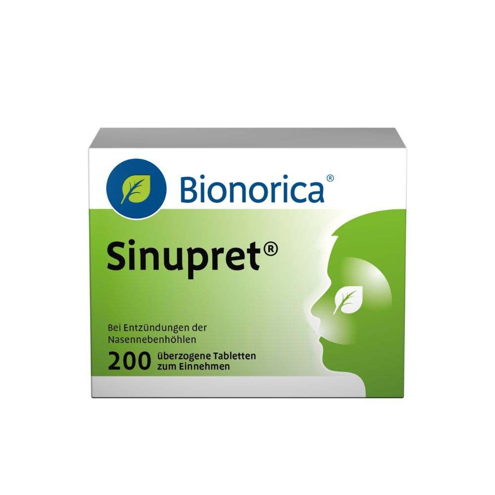 Sinupret überzogene Tabletten 200 St Überzogene