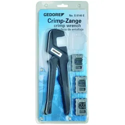 Gedore, Zange, S 8140 E Crimp-Zangen-Set ELECTRONIC 4-teilig (35 mm)