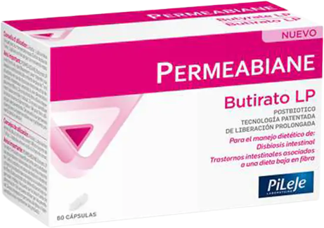 Pileje Permeabiane Butyrate Lp 60 Capsules