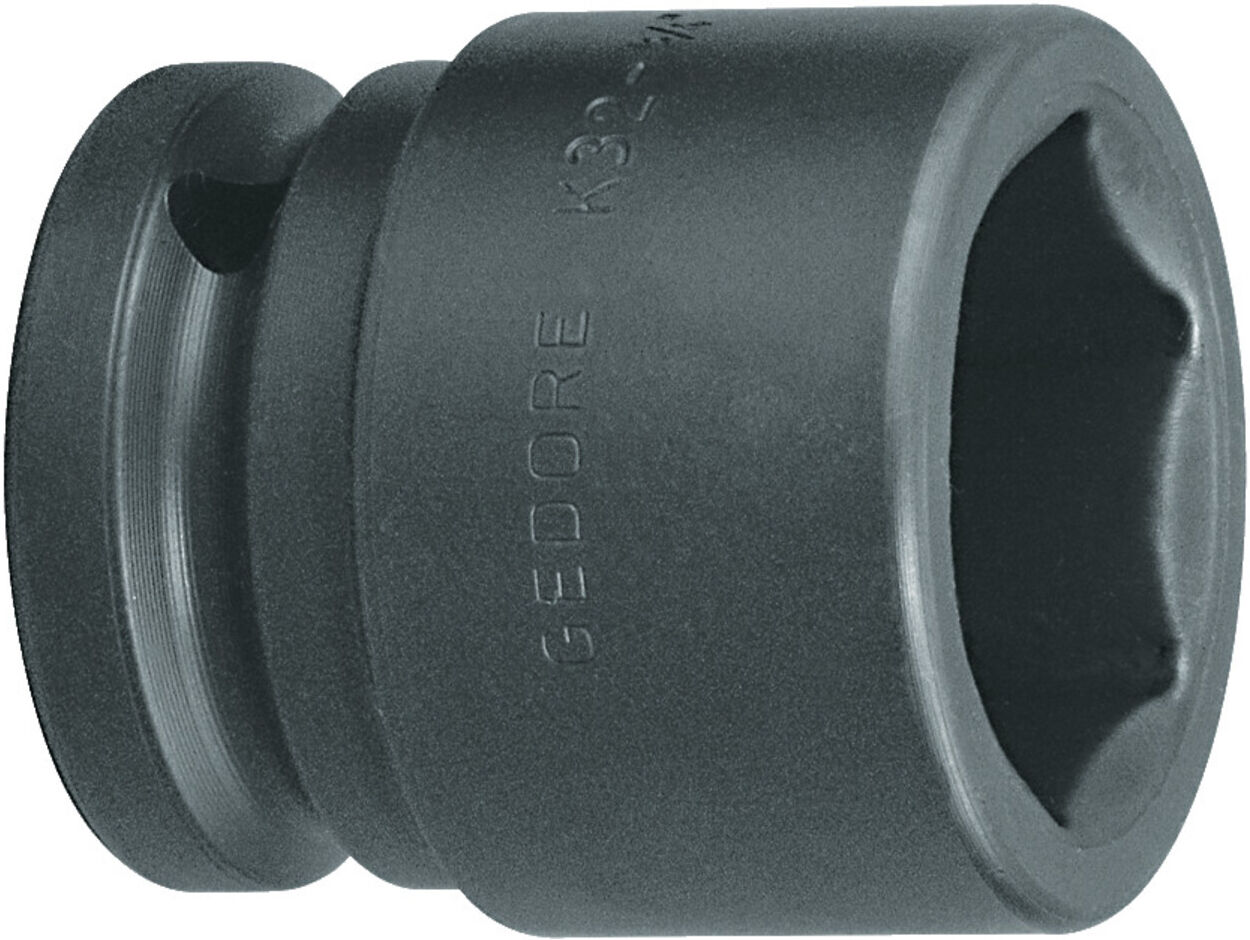 Gedore Kraftschraubereinsatz, Nuss 1/2" 12,5 mm Antrieb, 6-kant UD-Profil, SW 21 mm, maschinenbetätigt, KFZ/Auto, K19 21 (6161170)