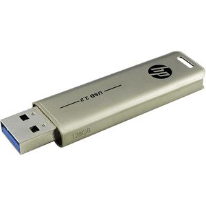 HP HP USB-Stick x796w,  FD796L-128, 128 GB, bis 70 MB/s, USB 3.0, mit Metallgehäuse