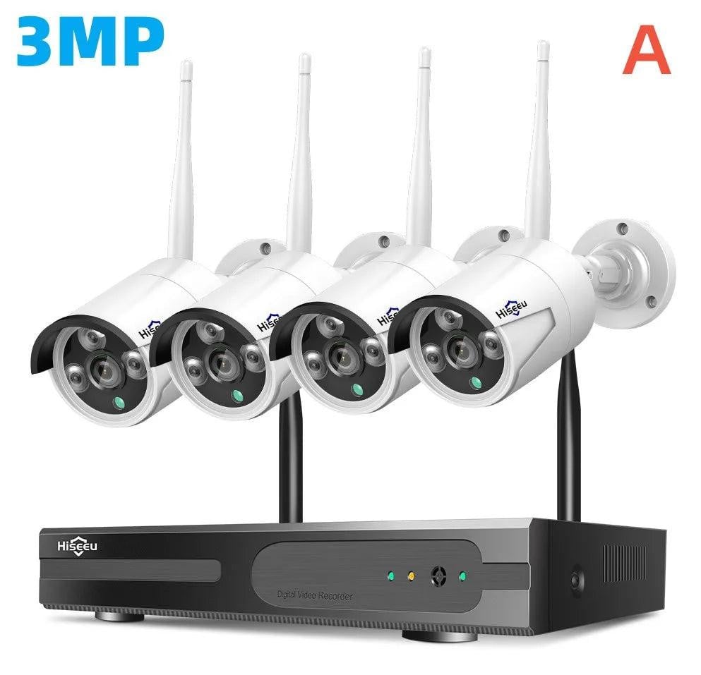 Selius Draadloze Wifi Beveiligingscamera met 3MP Resolutie