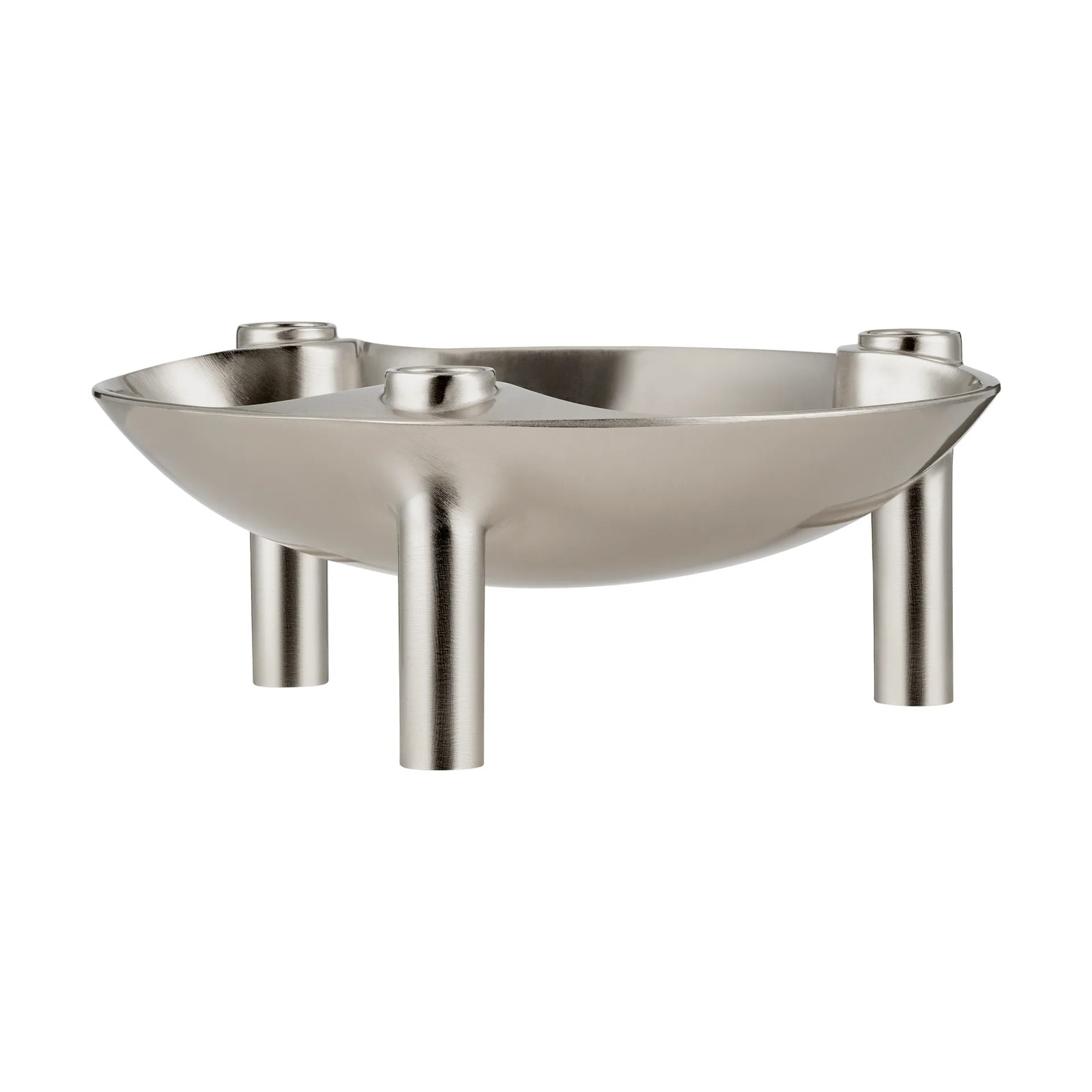 STOFF Nagelschaal Geborsteld Chroom