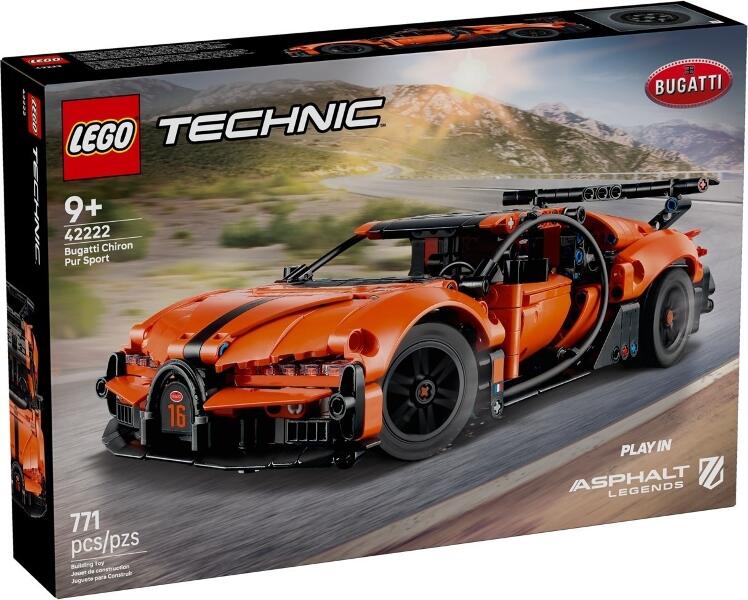 LEGO® Technic 42222 Bugatti Chiron Pur Sport Hypercar