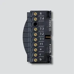 Siedle&Söhne Klemmblock Schwarz TM 611-4