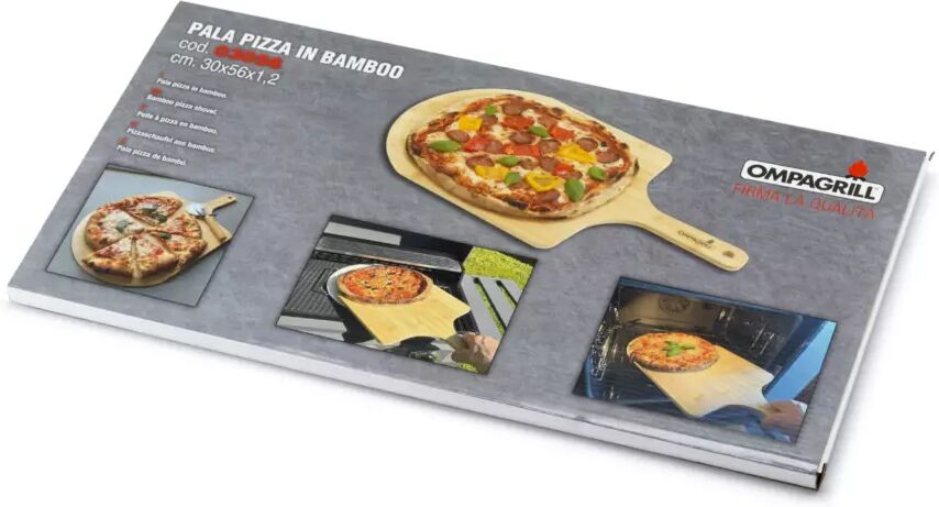 Ompagrill PALAPIZZA IN BAMBOO 30X56CM PER ALIMENTI