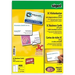 Sigel, Kopierpapier, Visitenkarten